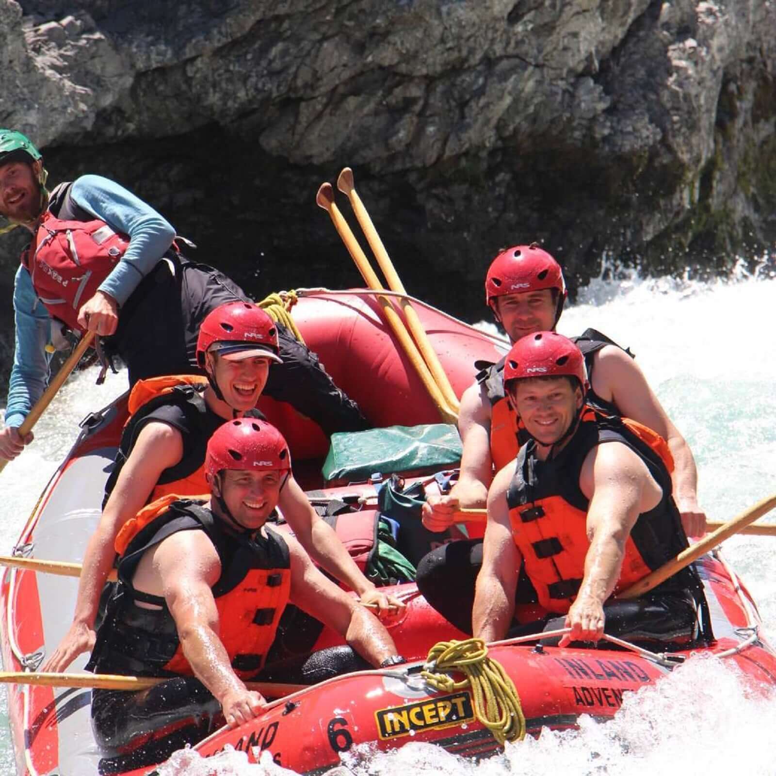 White water rafting 